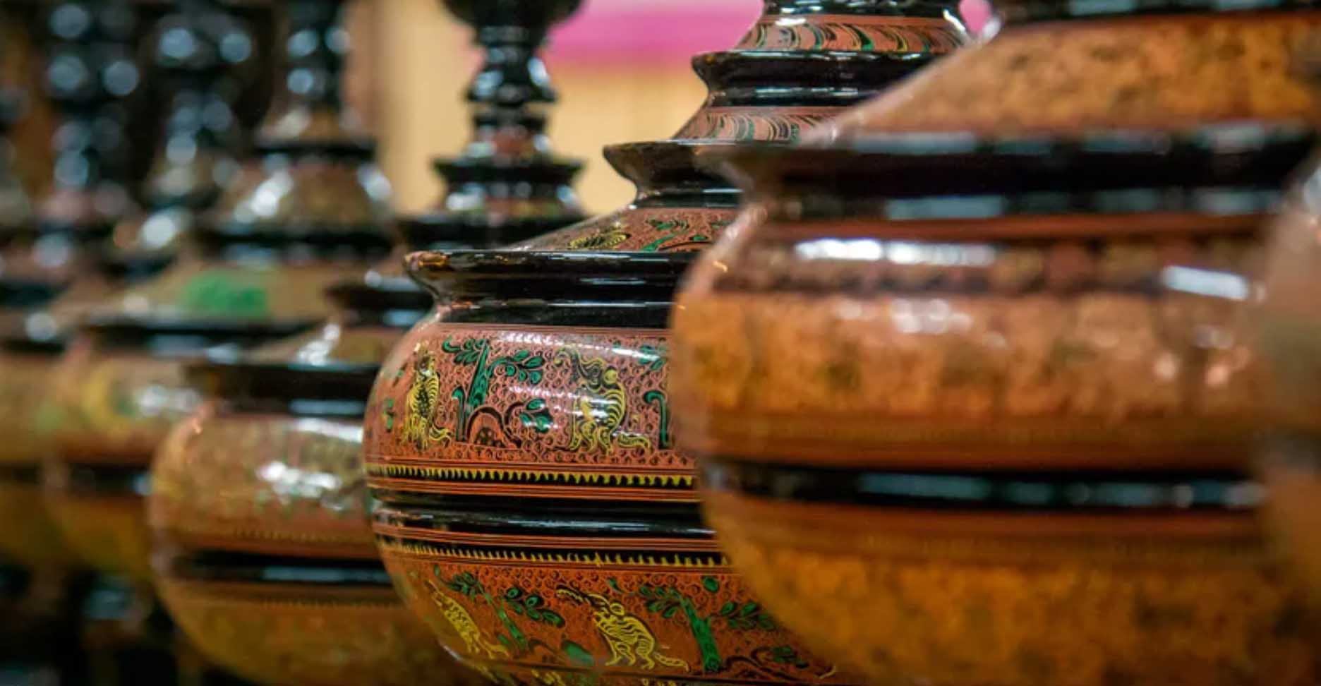 Traditional Lacquerware in Myanmar